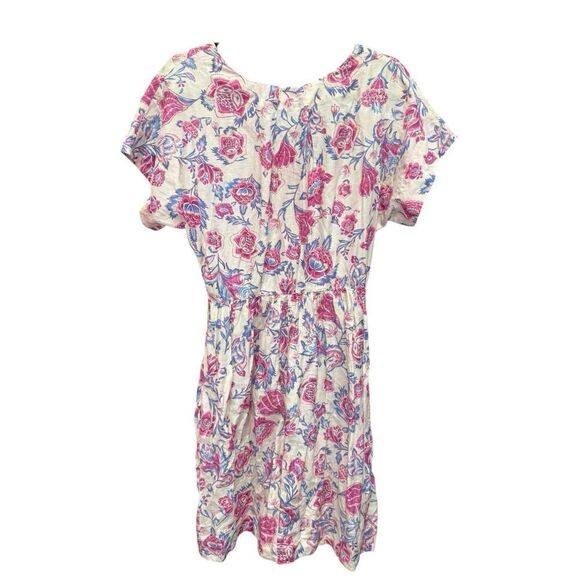 Isabel Marant Étoile Floral Boho Mini Dress Cotton Silk size FR 38 / US 6 - Picture 6 of 13